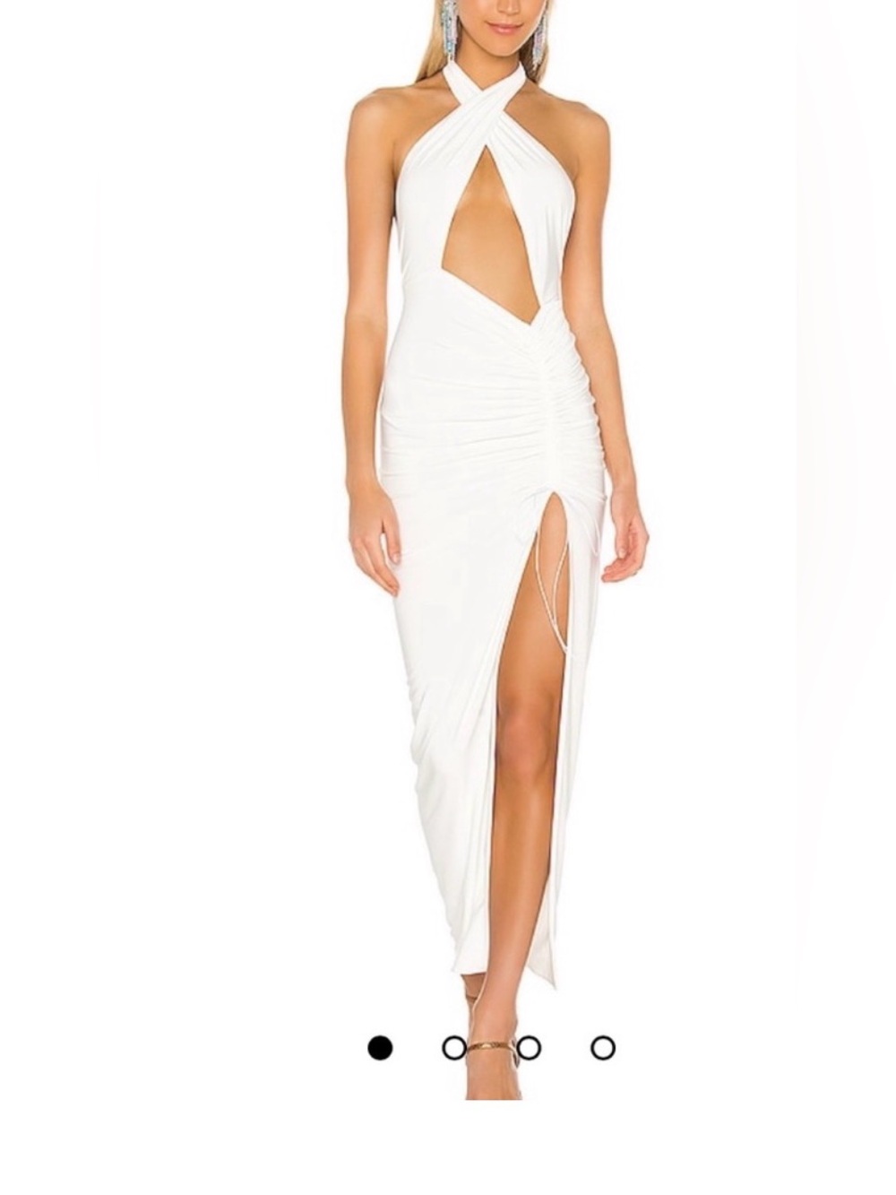 Natalie Rolt Sasha Gown White 0 - Picture 3 of 11